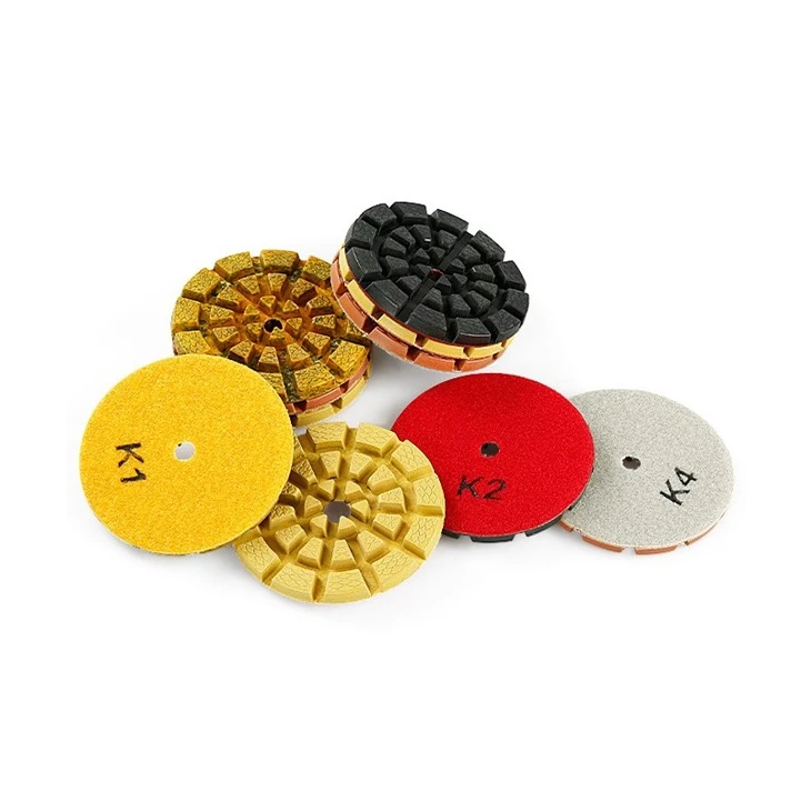 4-step Thickened Diamond Polishing Pad For Floor Ginder